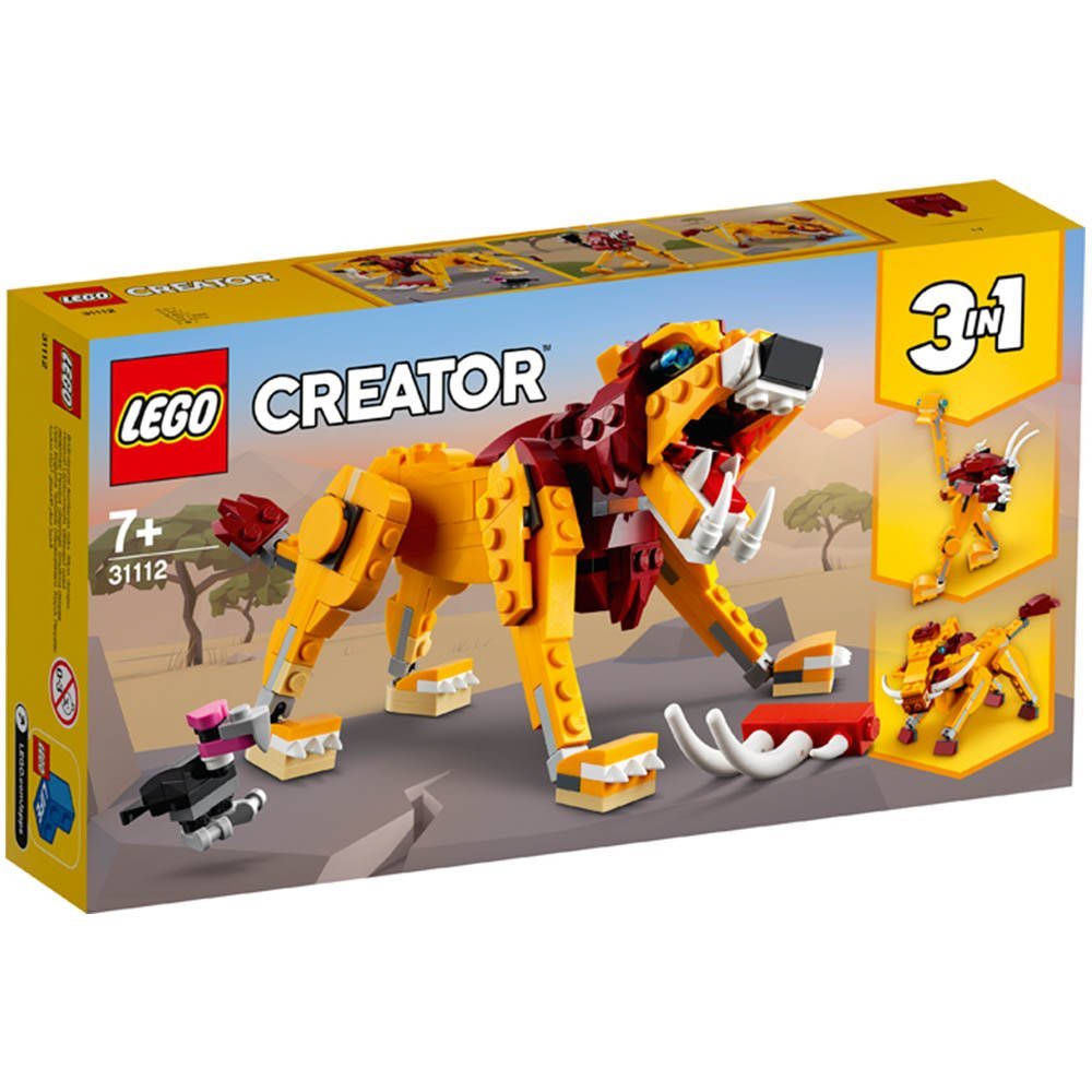 【週年慶限時特價7折】【2021.1月新品】LEGO 樂高積木 Creator系列 LT31112 野獅