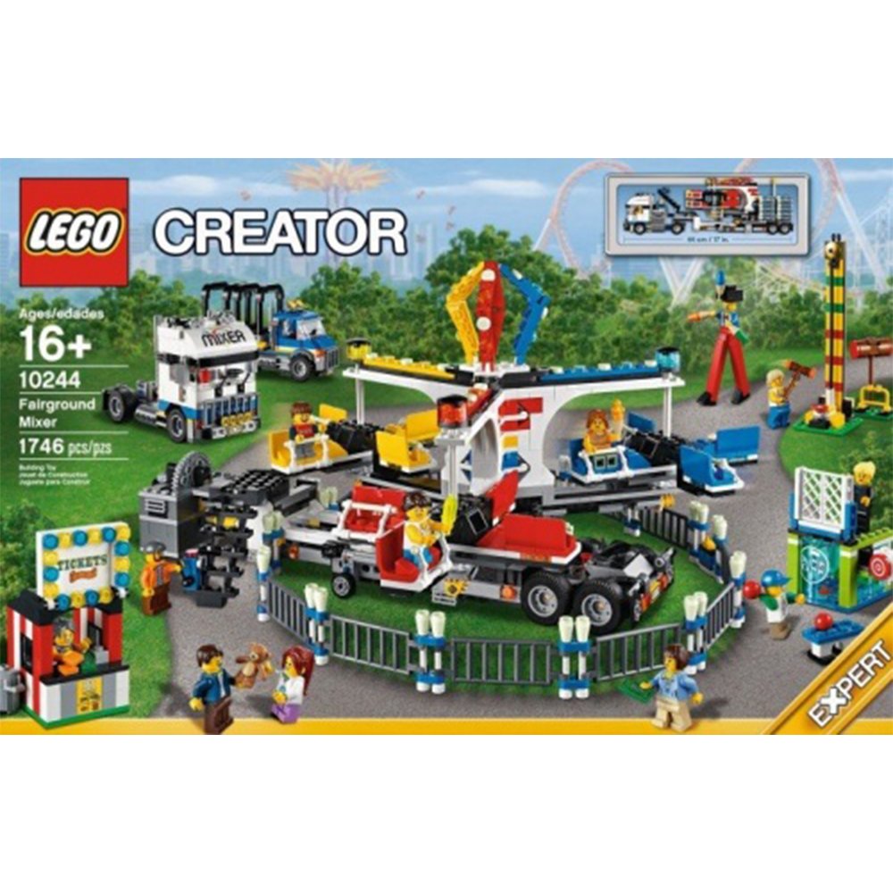 LEGO 樂高積木Creator 系列 10244 Fairground Mixer 露天遊樂場